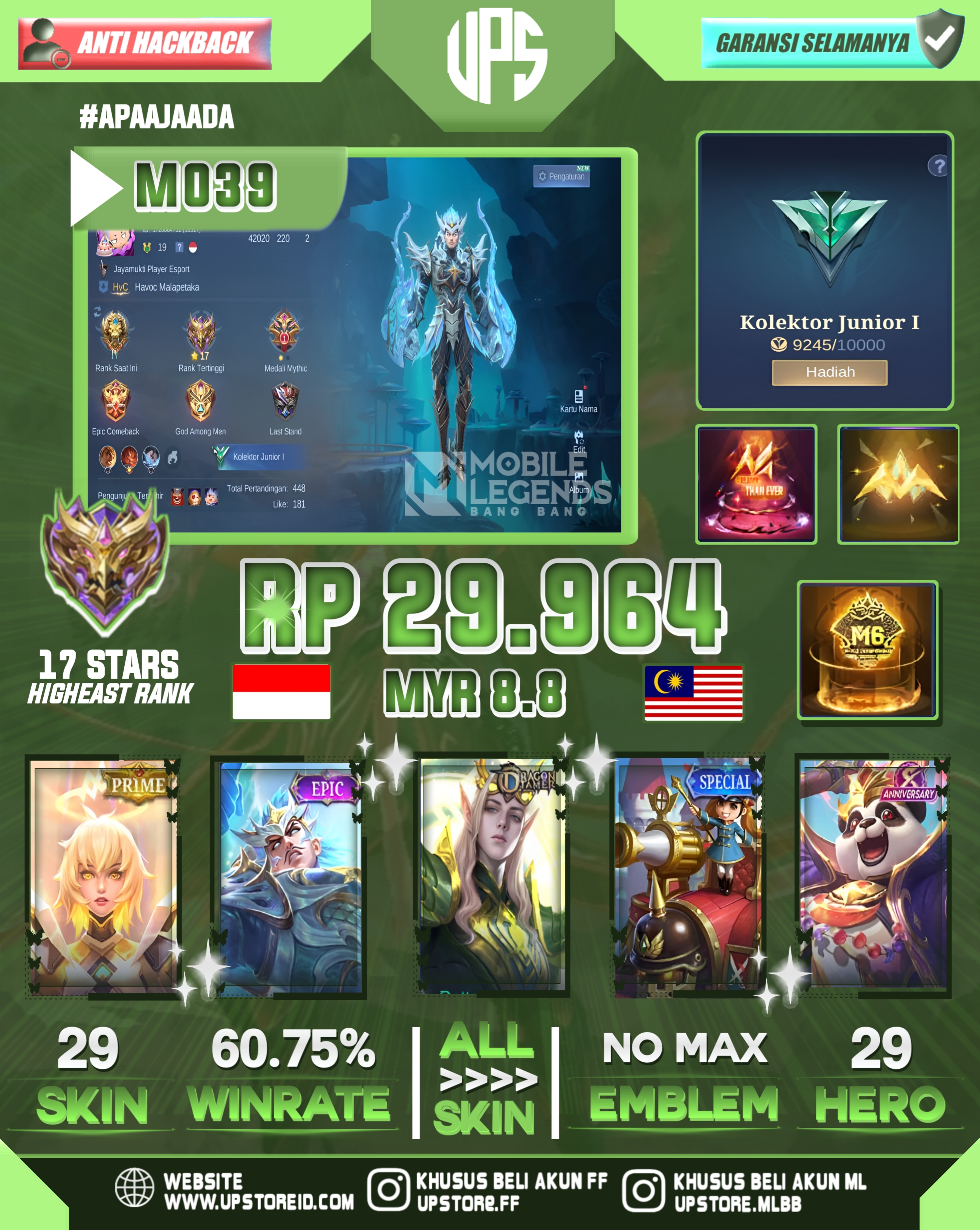 AKUN MOBILE LEGENDS
